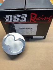 408 SBF Cleveland/Boss Forged -18cc Dish Top DSS Racing GSX Pistons. 4.030" Bore
