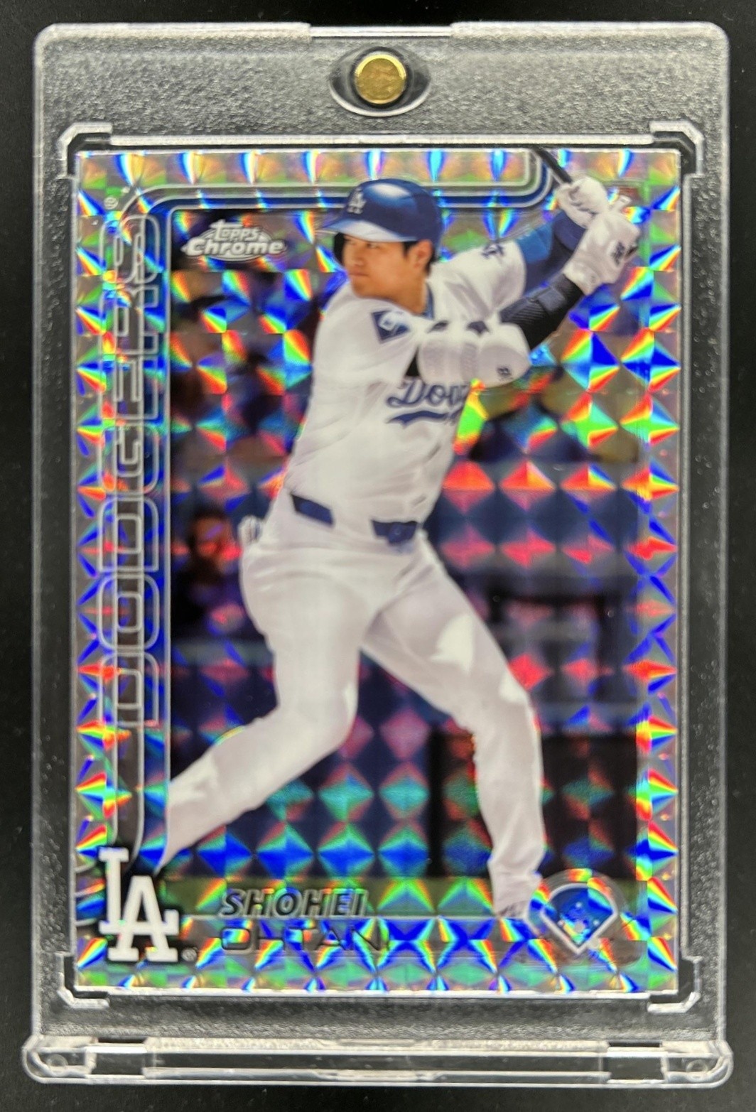 2025 Topps Chrome Shohei Ohtani Geometric Refractor #1 Dodgers