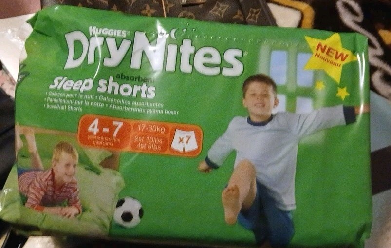 Huggies Drynites | BOYS | 4-7 Years &times;7-2 Pack Lot