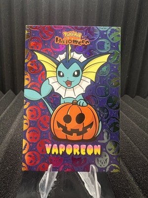 Vaporeon - Rainbow Holo Box Hit - Halloween Card Database - Pokemon