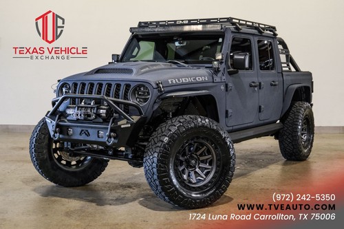 2022 Jeep Gladiator Rubicon,4X4,LIFTED,DUPONT KEVLAR,BUMPERS,LEDS,32K