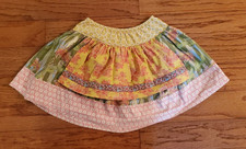 Matilda Jane Hotline Gretta Apron Skirt Twirl Toddler Girls Size 2