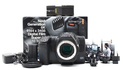 [TOP NEUWERTIG in Box] Blackmagic Pocket Cinema Camera 6K Pro BMPCC EF...