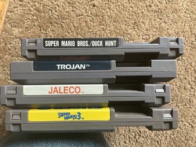 Super Mario Bros 3 (Nintendo, 1985) Duck Hunt,Trojan,bases Loaded