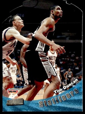 1998-99 Topps Stadium Club Statliners Tim Duncan #S4