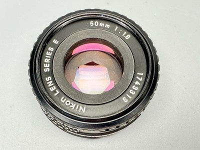 Nikon Series E 50mm 1:1.8 Pankake Objektiv AiS für Nikon F #1743313-1