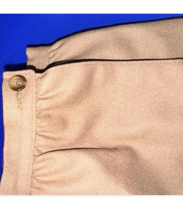 Pendleton Virgin Wool Beige Knee Length Pencil Sk… - image 5