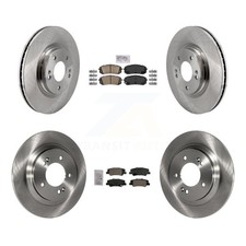 Transit Auto K8A-107556 Brake Disc and Pad Kit Front & Rear for Kia K5 Sonata