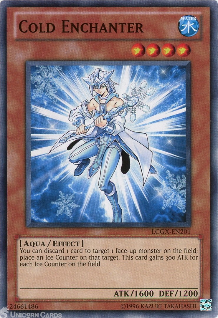 LCGX-EN201 Cold Enchanter Common UNL Edition Mint YuGiOh Card