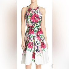 Eliza J Floral Dress SZ 6 Perfect For Easter!