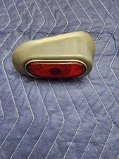 1939 1940 Oldsmobile Tail Light Housing Lens Stimsonite Glass Backing Plate Oem