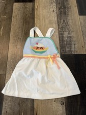 Vintage Rosebud Duds Banana Split Dress Size 4