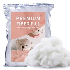 200g/7oz Polyester Poly Filling Stuffing, 1.8oz-1.21 lb Premium Fiberfill P...