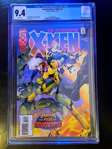 Marvel Comics Astonishing X-Men # 3 May 1995 CGC Grade Of 9.4 Coimc Book Dir Edi