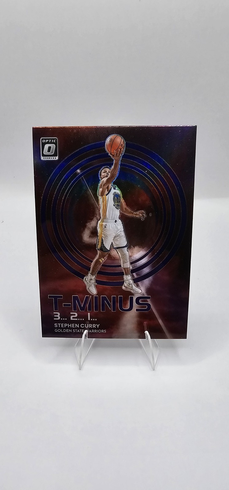 2022-23 Donruss Optic #10 Stephen Curry T-Minus 3...2...1... Purple