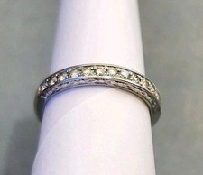 14Kt Diamond Wedding Band 0.20ct