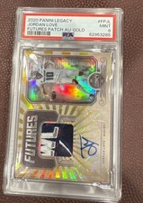 Jordan Love 2020 Panini Legacy Futures Rookie Patch Auto RPA Gold SSP /10 PSA 9