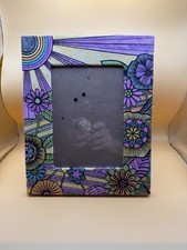 Darcie 4x6 Picture Frame Flowers And Sun 