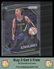 Aziaha James 2025 Panini Prizm WNBA #83