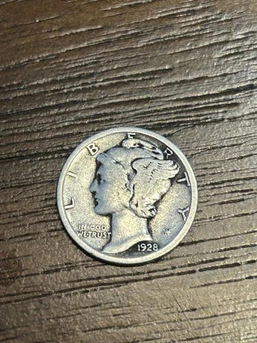 1928 Mercury Dime VG