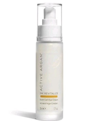 Active Argan 24K Revitalize Stem Cell Eye Cream 1.7 fl Oz. New & Sealed