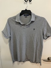 Polo By Ralph Lauren Polo Shirt Men  s Large Grey Polo Shirt