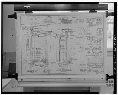 Hecker Illinois USA 1950s Nike Missile Base SL-40 Ready Building Drawing