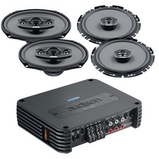 Hertz UNO X-170 & X-690 Speakers + Audison SR 4.300 Amplifier