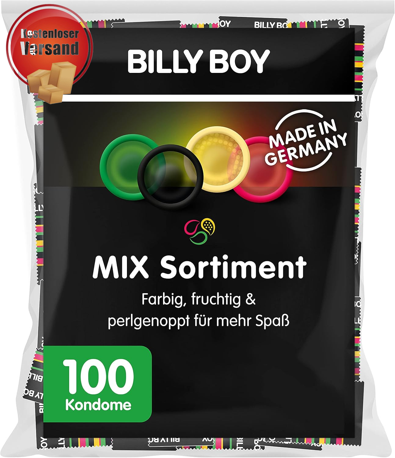 Billy Boy Kondome, 100Er Mix-Beutel