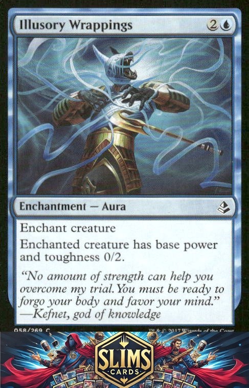 Magic the Gathering MTG Amonkhet Illusory Wrappings #58 Buy 2 Get 1