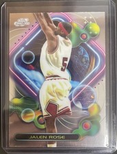 2023-24 Topps Chrome Cosmic Jalen Rose #142 Chicago Bulls