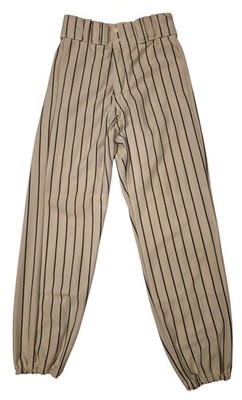 Alleson Athletic Baseball Pants Size M   Navy Pinstripe Vintage Mexico