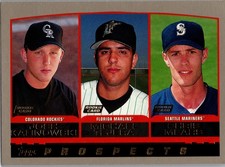 2000 Topps #206 Josh Kalinowski / Michael Tejera / Chris Mears PROS,