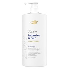 Dove Shampoo Intensive Repair for Damaged Hair 28 Fl Oz (Pack of 1), White 