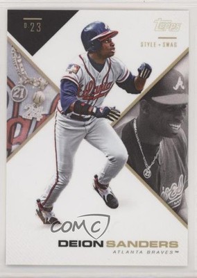 2019 Topps X Tatis Jr 023 Style & Swag Deion Sanders #8 00bo