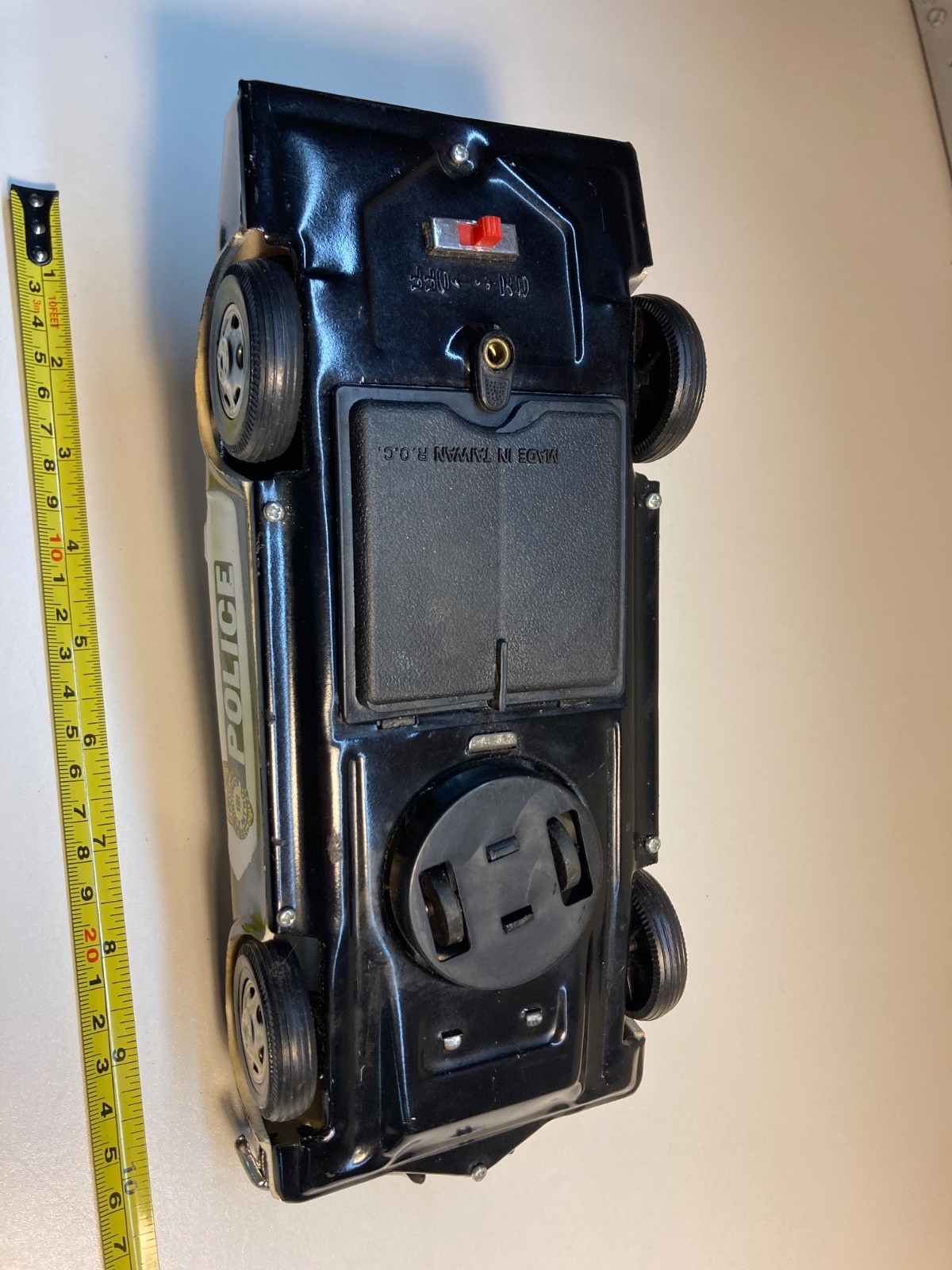 Taiyo Made in Japan Highway Patrol Car, tinplate, battery operated