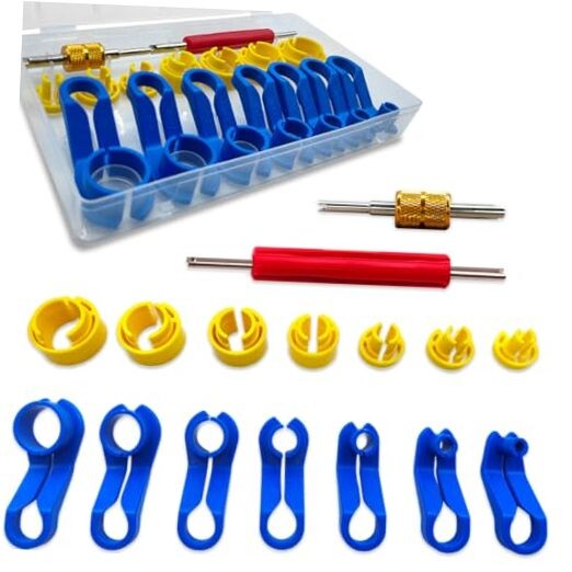 16PCS Car AC Fuel Line Disconnect Tool Set, Master Quick Disconnect Tool Kit 