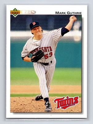1992 Upper Deck - Mark Guthrie #604 Gold Hologram