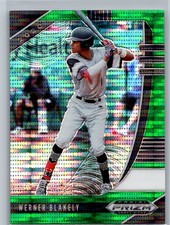 2020 Panini Prizm Draft Picks #PDP111 Werner Blakely Green Pulsar