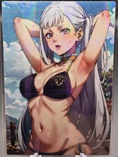 Noelle Silva Black Clover Anime Waifu Card Doujin ACG Goddess Holo