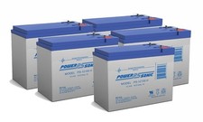 Power-Sonic 12V 10.5AH Replacement Battery for CyberPower CPS1500AVR - 5 Pack