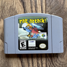 Rat attack  Nintendo 64 Video Game Cart Only Authentic Fully