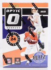 2021 Panini Donruss Optic Football 6-Pack Blaster Box (Purple Shock Parallels!)