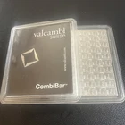 Valcambi Suisse Combibar 100 x 1g .999 Fine Silver Bar 100 Gram Breakable Bar