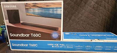 Samsung T60C Channel 3.1 Wireless Soundbar with Subwoofer - Black