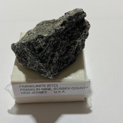 FRANKLINITE [ETC] - FRANKLIN MINE, SUSSEX COUNTY, NEW JERSEY, U.S.A. 40g MF4181
