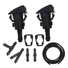 2x Windshield Washer Water Nozzle Spray 4805742ab For Dodge Ram 1500 2009-2015