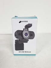 Larmtek HD USB Webcam 1080P with Webcam Cover Built In Microphone With Stand