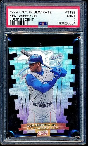 1999 Topps Stadium Club Triumvirate Luminescent Ken Griffey Jr.  #T13B PSA 9