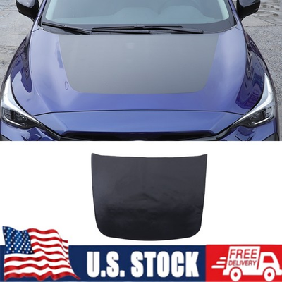 #ad #ad Black Center Hood Blackout Racing Stripe Decal Fits Subaru Crosstrek 2024 2025 $58.99